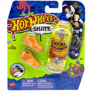 Игровой набор Hot Wheels Фингерборд и обувь для пальцев Rad and Rotten (HGT46-RR)