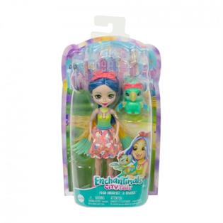 Кукла Enchantimals Попугайчик Прита 15 см с питомцем (HHB89)