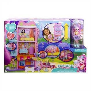 Игровой набор Enchantimals Таунхаус с кафе (HHC18)