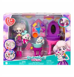 Игровой набор Enchantimals Салон красоты белого пуделя (HHC20)