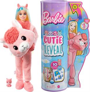 Кукла Barbie Cutie Reveal Забавная лама 29 см (HJL60)