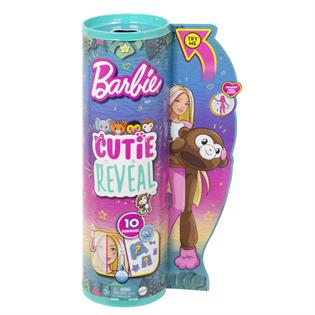 Кукла Barbie Cutie Reveal Друзья из джунглей Обезьянка (HKR01)