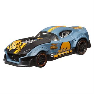 Машинка Hot Wheels Pull-Back Speeders инерционная Muscle and Blown (HPR70-HPR75)