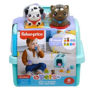 Набір-сортер Fisher-Price Переноска з тваринками (HTW93)