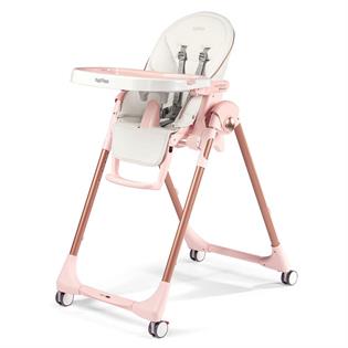 Стульчик для кормления Peg-Perego Prima Pappa Follow Me розовое золото (IH01000000BL00)