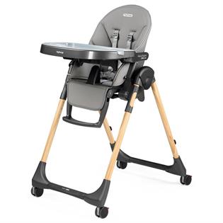 Стульчик для кормления Peg-Perego Prima Pappa Follow Me премиум серый (IH01000002BL73)