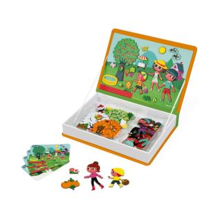Магнітна книга Janod Чотири сезони (J02721)