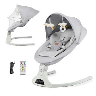 Крісло-гойдалка Kinderkraft Tulsy Beige (KBTULS00GRY0000)