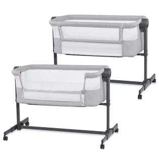 Приставне ліжечко-колиска Kinderkraft Nestee Up 2 Light Grey (KLNEE002LGR0000)