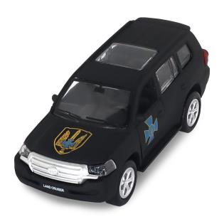 Автомодель TechnoDrive Шеврони героїв Toyota Land Cruiser ЦСО АЛЬФА 1:40 (KM6010SA)