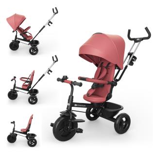 Триколісний велосипед Kinderkraft Aston 2 Plus Pink (KRASTO02PNKPL00)