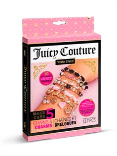 Набор для создания шарм-браслетов Make it Real Juicy Couture Королевский шарм 117 эл. (MR4431)