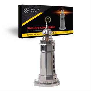 Коллекционная модель-конструктор Metal Time Sailor's Companion Маяк с подсветкой (MT002)