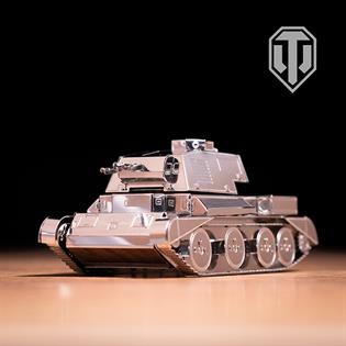 Коллекционная модель-конструктор Metal Time Cruiser Mk III танк World of Tanks (MT064)