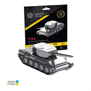 Коллекционная модель-конструктор Metal Time T-44 танк (MT072)