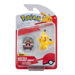 Набір ігрових фігурок Pokemon W17 Пікачу та Лечонк (PKW3566)