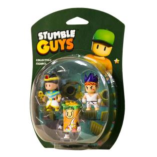 Набір фігурок Stumble Guys Сенсей Фаєрфіст Клеопатра Кілер 6 см (SG2020-4)
