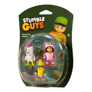 Набір фігурок Stumble Guys Курча Банан Мяумер 6 см (SG2020-6)