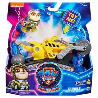 Игровой набор Paw Patrol Щенячий патруль в кино 2 Спасательный автомобиль-трансформер с водителем Крепышом (SM17776/6511)