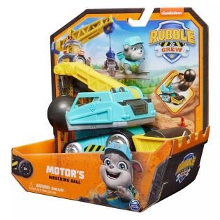 Стенобитная машина Rubble & Crew с фигуркой Мотора (SM28500/6069659)
