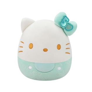 Мягкая игрушка Squishmallows Hello Kitty в изумрудном 20 см (SQSN00498)