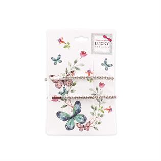 Набір заколок для волосся Lukky з камінням 2 шт. (T18469)