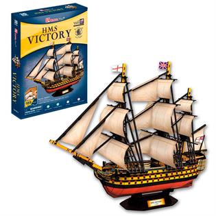 3D пазл CubicFun Корабль HMS Victory (T4019h)