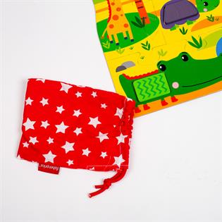 Пазл Fisher-Price Макси Зверюшки с деревянными фигурами (VT1100-01)