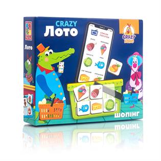 Настольная игра Vladi Toys Crazy Лото (VT8055-09)