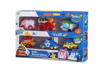 Ігровий набір Robocar Poli GoGo Рятівники делюкс 6 в 1 (ZR-914)