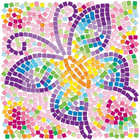 Набір для стікерної мозаїки 4M (3 в асорт. метелик/дельфін/кошеня) (00-04526) - фото 7