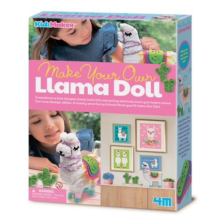 Набір для створення іграшки Лама своїми руками 4M (00-04755) - фото 0