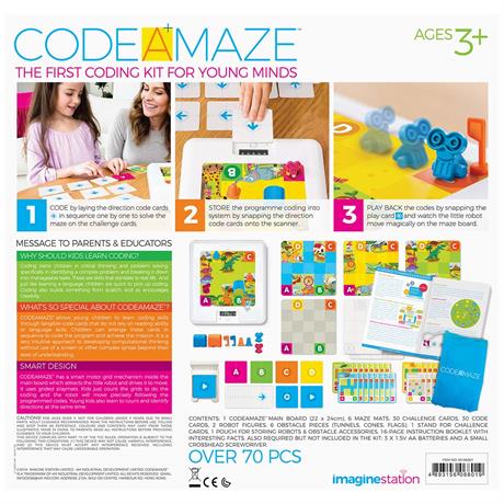 Набір для навчання 4M Програмування для дітей Code-A-Maze (00-06801) - фото 3