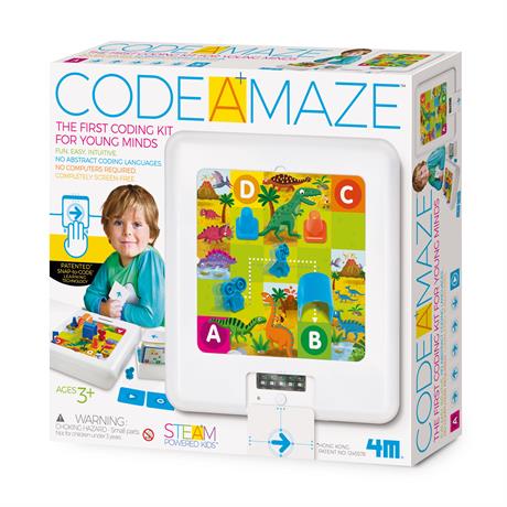 Набор для обучения 4M Программирование для детей Code-A-Maze (00-06801) - фото 0