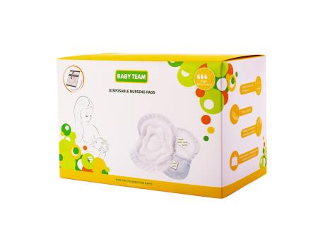 Одноразові вкладки до бюстгальтера Baby Team абсорбуючі 60 шт. (0025) - фото 2