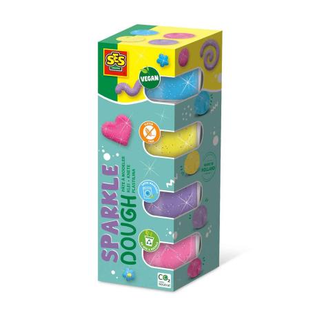 Незасихаюча маса для ліплення SES Creative Feel good dough Блиск (00515S) - фото 0