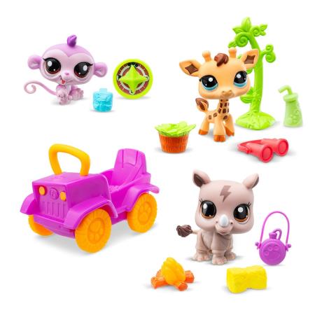 Набір фігурок Littlest Pet Shop Сафарі з аксесуарами (00524) - фото 1