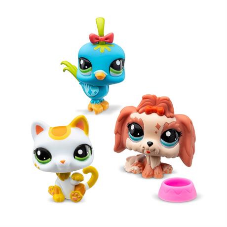 Набор фигурок Littlest Pet Shop Настроение города с аксессуарами (00551) - фото 1