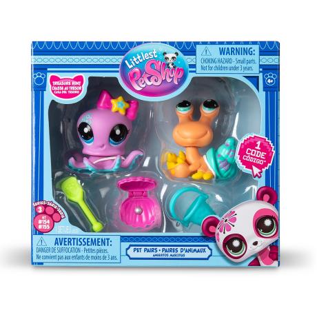 Набор фигурок Littlest Pet Shop Охота на сокровища с аксессуарами (00627) - фото 0