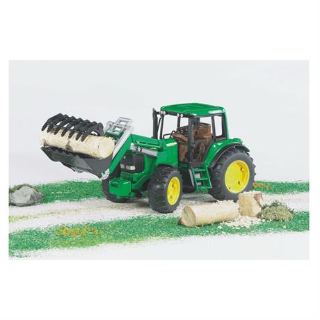 Модель Bruder Трактор John deere 6920 з навантажувачем 1:16 (02052) - фото 1