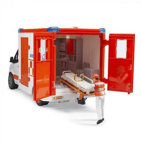 Автомодель Bruder MB Sprinter Швидка допомога з фігуркою 1:16 (02676) - фото 2