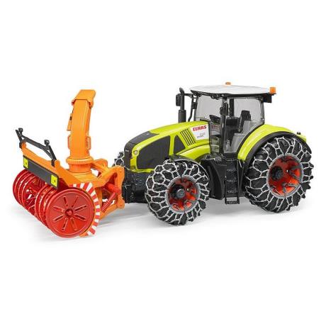 Модель Bruder Трактор Claas Axion 950 для уборки снега 1:16 (03017) - фото 0
