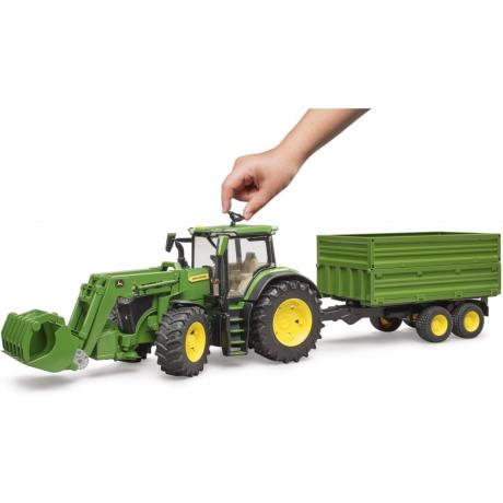 Модель Bruder Трактор John Deere з причепом 1:16 (03155) - фото 1
