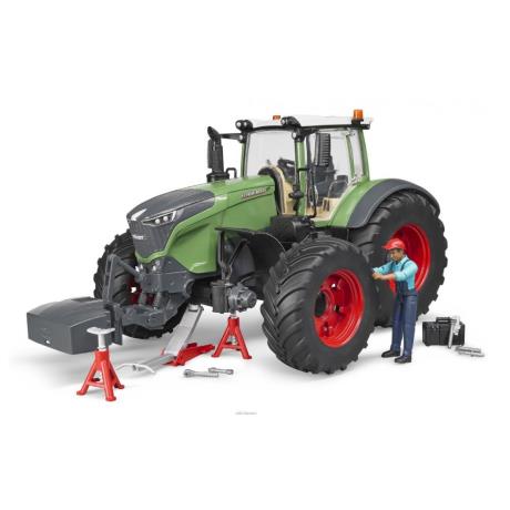 Модель Bruder Трактор Fendt 1050 Vario с фигуркой и аксессуарами для ремонта 1:16 (04041) - фото 0