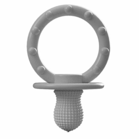 Пустушка Minikoioi Basics Gumy 3m+ силіконова сірий (101220004) - фото 0