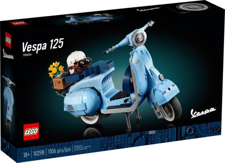 Конструктор LEGO Icons Vespa 1106 деталей (10298) - фото 0