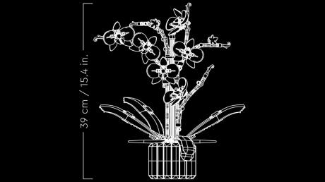 Конструктор LEGO Botanicals Орхідея 608 деталей (10311) - фото 0