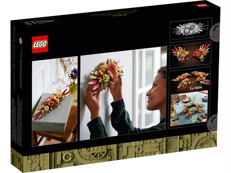 Конструктор LEGO Icons Ікебана з сухоцвітів 812 деталей (10314) - фото 8