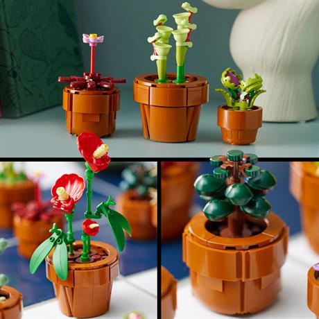Конструктор LEGO Icons Миниатюрные растения 758 деталей (10329) - фото 4