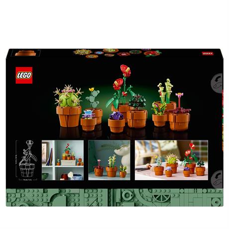 Конструктор LEGO Icons Миниатюрные растения 758 деталей (10329) - фото 7
